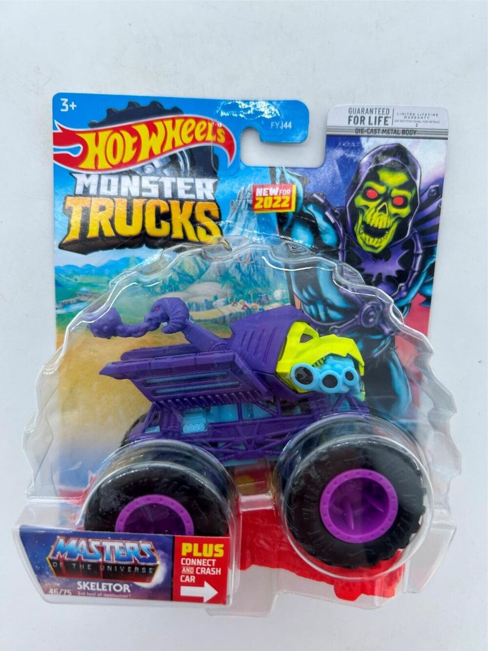 Hot Wheels Monster Trucks: Skeletor MOTU 1:64 Scale - HGK43